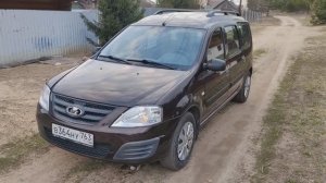 Лада Ларгус эксплуатация февраль 2020, 41.900 км, абсолютно весь целый