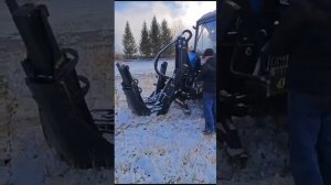 Пересадчик деревьев Экстэн EXTEN WM82 на тракторе МТЗ