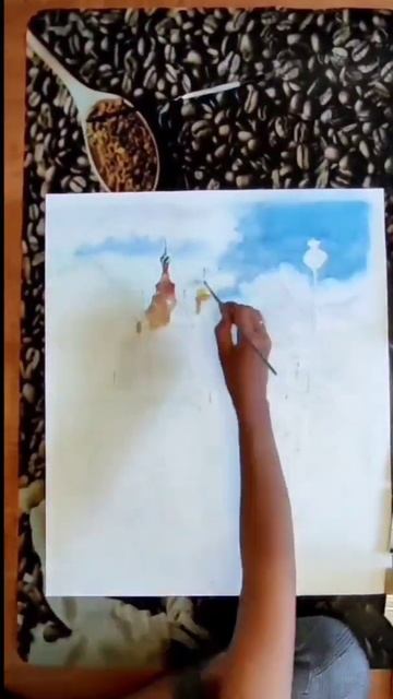 Спас на Крови акварель по сырому смотреть онлайн