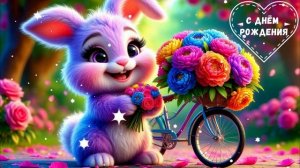 С Днём Рождения! Поздравление Открытка Видео Очаровательное