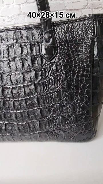 Большой шопер из крокодила🐊 Цена 69 500 руб.Доставка напрямую с фабрики Тайланда 🇹🇭 #сумка #reels смотреть онлайн
