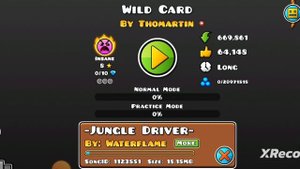 93% не остановят! прохождение split gauntlet 3/5 в геометри дэш