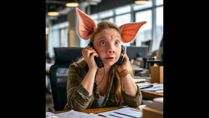 Массовое жульство по телефону- темы по работе. На роликах- первый этап. Типа-началась проверка.