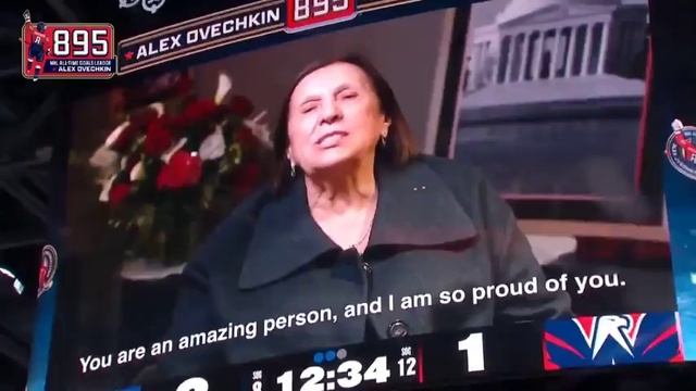 Семья Александра Овечкина поздравила хоккеиста с новым рекордом