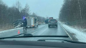 В ДТП на Дмитровском шоссе рядом с Мельдино погиб водитель легкового авто