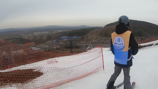 Учусь кататься на сноуборде 22