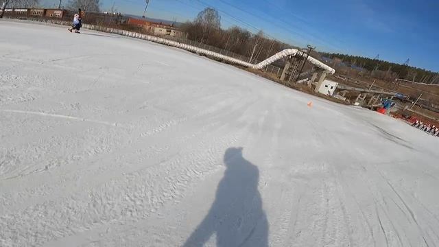 Учусь кататься на сноуборде 14