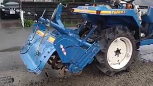 Японский дизельный мини трактор ISEKI TU150F