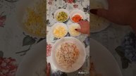 Вкусный салат с морепродуктами