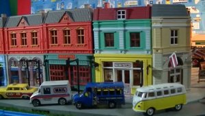 🇺🇸Atchison, Topeka and Santa Fe Railway Whittle Shortline Railroad wooden toy trains (03955 voice)
