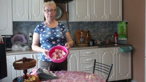 Мой огород, готовим на природе.