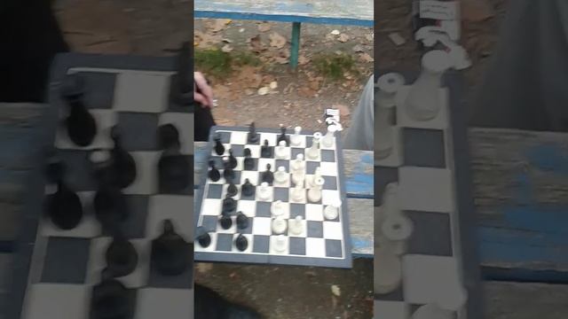 дядя андрей играет в шахматы