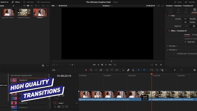 The Ultimate Graphics Pack - DaVinci Resolve смотреть онлайн