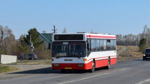 Автобус Mercedes-Benz O405N (АО 768 22). Покатушки по Барнаулу.