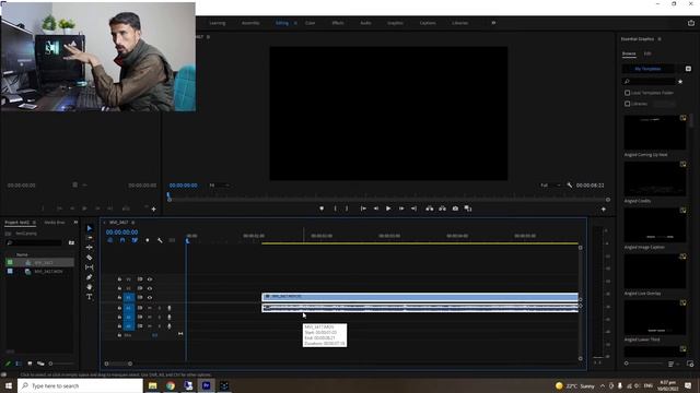 How to Remove Audio in Adobe Premiere Pro Hindi/Urdu Tutorials смотреть онлайн