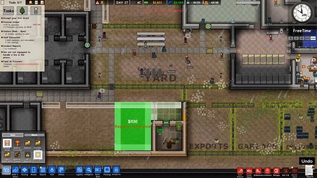 PUPPIES!!!! | Prison Architect: Grantless Gals Episode 5 - Female Prison Second Chances DLC смотреть онлайн