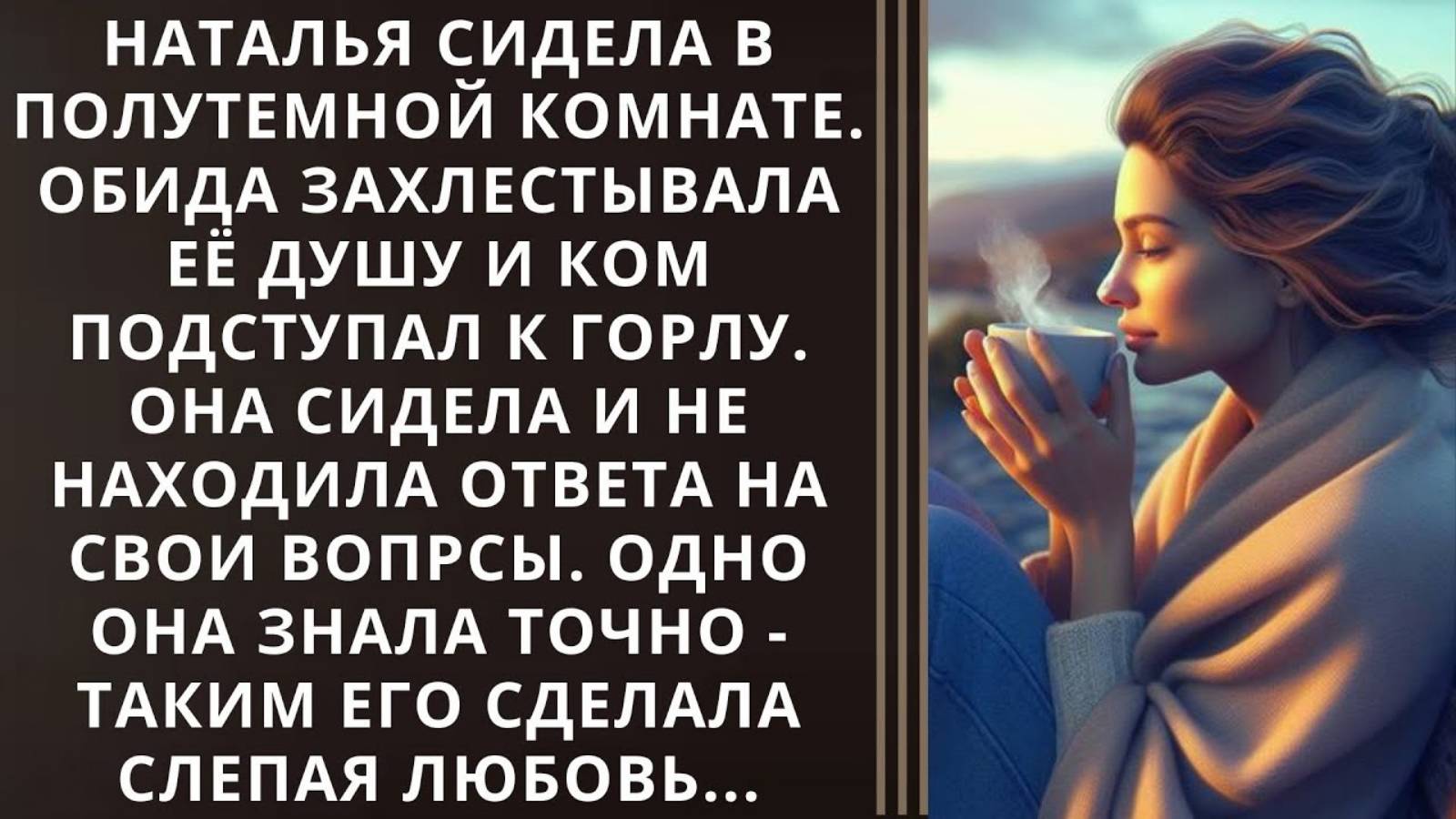 Истории из жизни Наталья сидела в полутемной комнате Аудио рассказы, Жизненные истории слушать