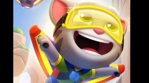 Говорящий Том бег за золотом