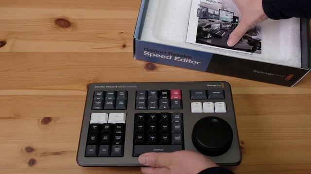 DaVinci Resolve Speed Editor 다빈치리졸브 스피드에디터 박스개봉