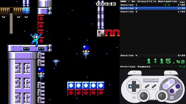 Mega Man Maker - Dr Crossfit's Navigation Station (Any%) in 2:27 смотреть онлайн
