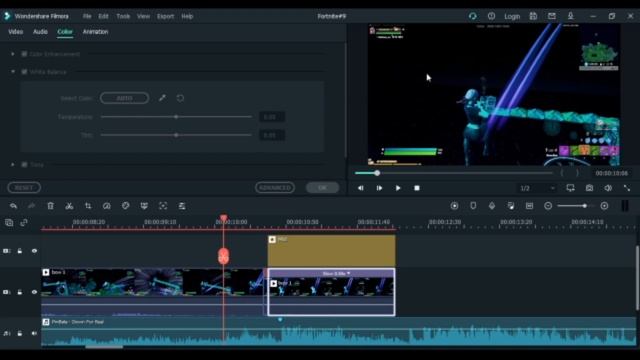 World's Easiest Fortnite Montage Editing Tutorial | Filmora 10 | смотреть онлайн