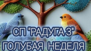СП "РАДУГА 3" с Людмилой Краснопëровой/ отчет за "голубую" неделю/ уч 25