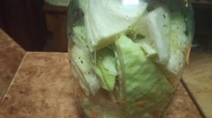 Квашеная хрустящая капуста крупным куском!!!