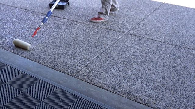 SEALING EXPOSED AGGREGATE DRIVEWAY | Watch a Suburban Dad Seal his Beloved Driveway in High Gloss