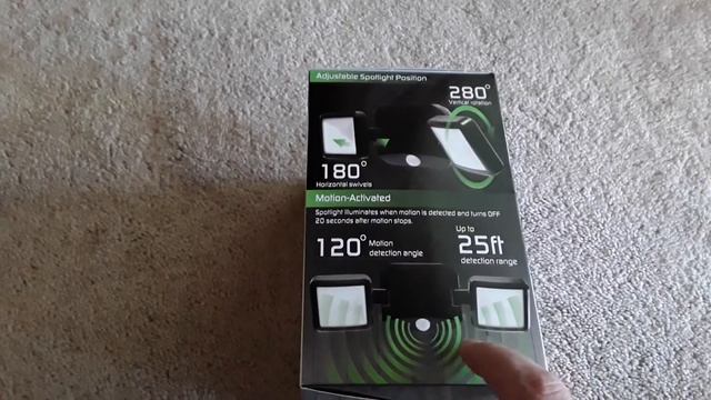 Energizer LED Motion-Activated Security Spotlight, Wireless, Battery review battery, security light
