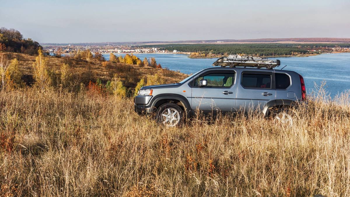 Honda Crossroad. Фильтр воздушный AIR FILTER HONDA 17220-RNA-A00  на двигатель R18A