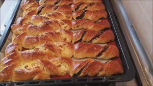 Булочки ДОМАШНИЕ с Творогом и Маковой начинкой.Превосходная ВЫПЕЧКА