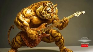 🐅 Tiger Guitar Fury Unleashed – 1 Hour of Primal Metal Blues & Thrashing Heavy Rock Mayhem