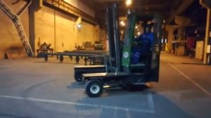 Погрузчик боковой многоходовый Combilift C 5000 XL.