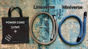2025.04.06 SiNE Power cord Lineverse Mineverse Solid Alloy op Class Cryo