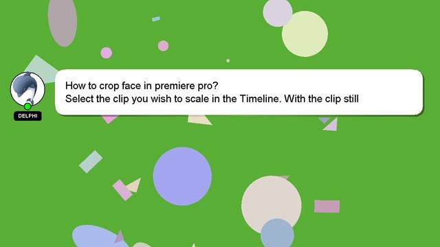 How to crop face in premiere pro? смотреть онлайн
