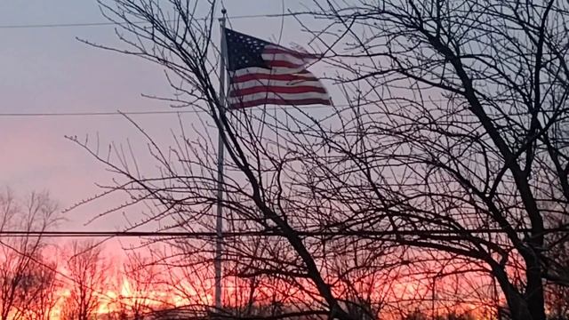 American Sunset At The Pinederosa