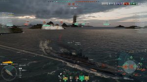 World of Warships \\Montana\\ По-прежнему тащит.