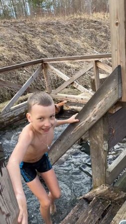 Святой Источник с Ледяной водой - купаемся круглый год! #зож #юмор #моржевание