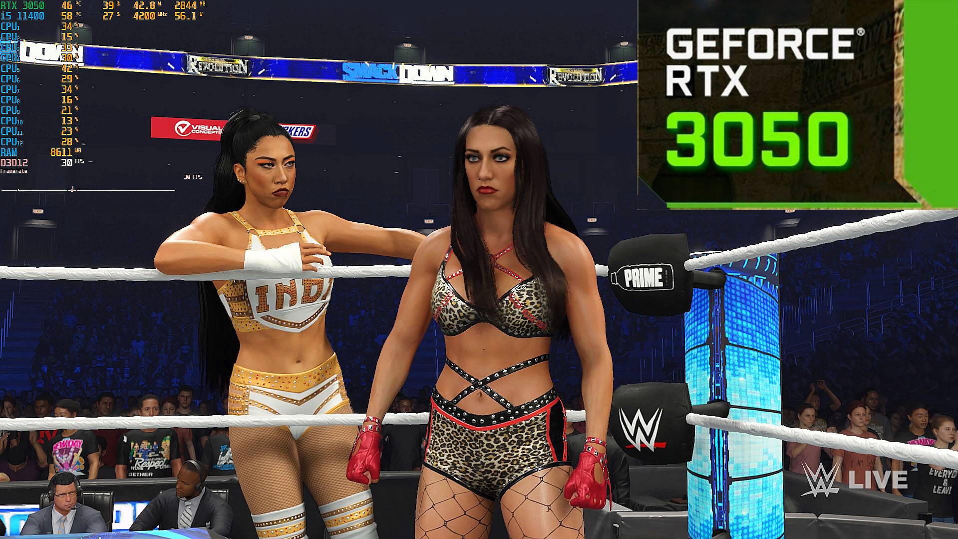 WWE 2K25 - Блондинки VS Брюнетки