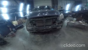 Mercedes-Benz GL 350 ремонт и окрас переднего бампера!