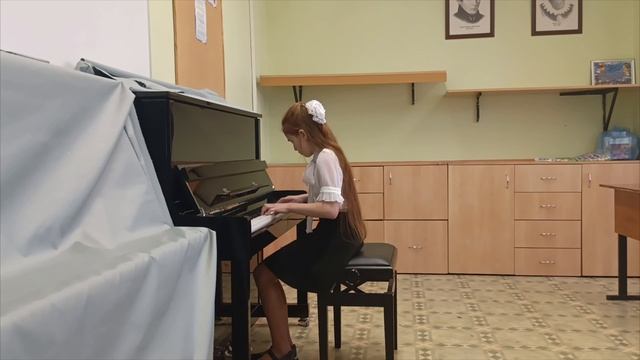 Аня Царёва, 10 лет
Диабелли - Сонатина, Ор.151, № 4, I часть
Г. Свиридов - Музыкальный момент смотреть онлайн