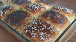 САМЫЕ ВКУСНЫЕ БУЛОЧКИ с маком ,кунжутом,медом и изюмом.Домашняя выпечка рецепты.Выпечка
