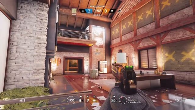 LE SPOT LE PLUS OUF DE CHALET !! - RAINBOW SIX SIEGE смотреть онлайн