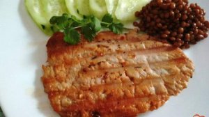 Отбивные из свинины на электрическом гриле