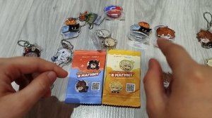 Новая акция Магнит Приключение года в Магнит и геншин игра, распаковка геншин подарков из Магнита