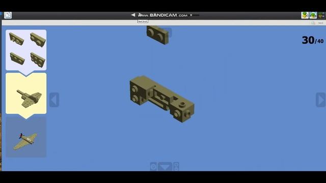 LEGO Як-9 MOC (Instruction) #lego #egomoc #legoplane