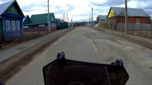 Первый прохват сезона 2025 на мотоцикле Street Scrambler 250.