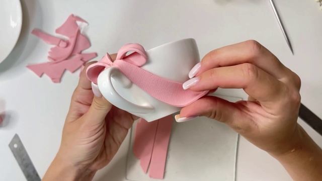 Бесплатный МК по созданию банта из полимерной глины
