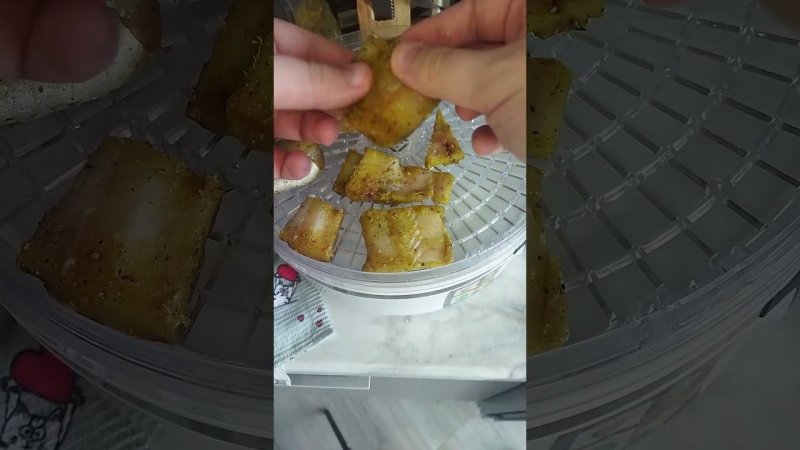 Вкусный минтай к пиву на электросушилке #сушка #здоровоепитание #хочубелка #полезнаяеда #хочуещё