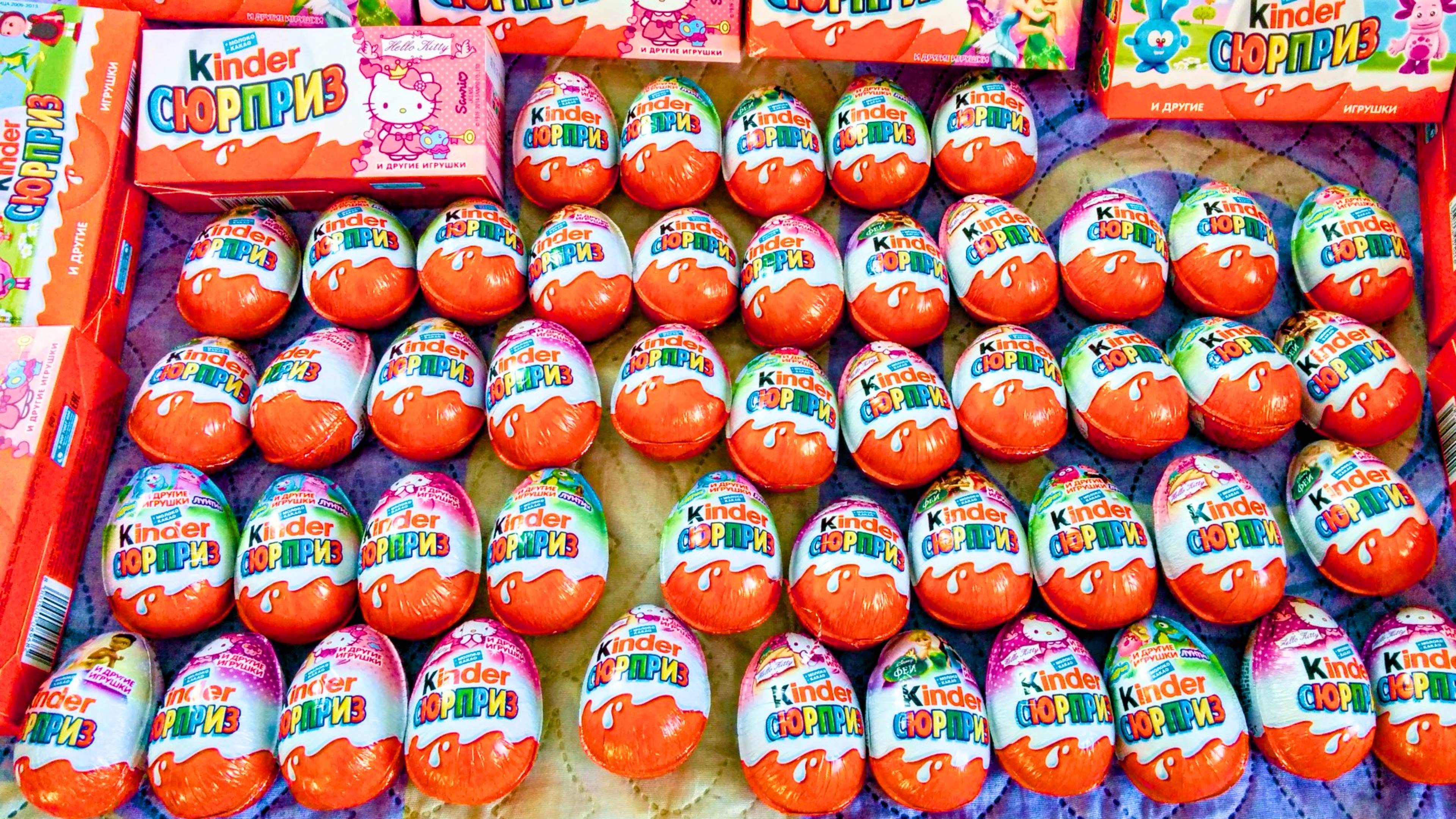 СЮРПРИЗ MIX! Игрушки Cмешарики, Лунтик, Феи, Kinder Сюрприз Видео для детей